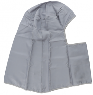 82339_Kopf-Brusttuch, grau über Haube, Nippelbefestigung, SATA vision 2000