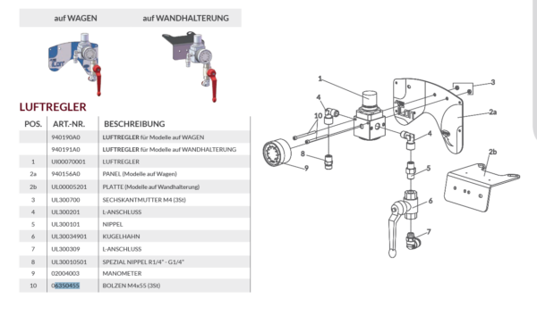 EX-Luftregler Airless