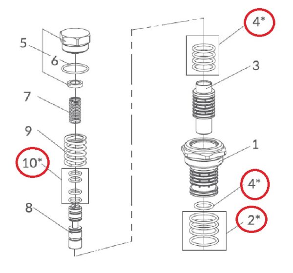 O RING SET