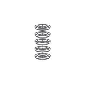 UNTERE DICHTUNG SET (V PACK 3 PE + 2 PTFE)