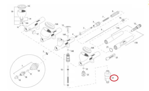 EX-MICRON-PISTOLENMINIFILTER