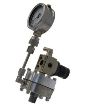 Rückdruckregler 0 - 8 bar Niederdruck - pneumatisch manuell