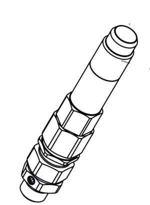 Drehgelenk Materialeingang