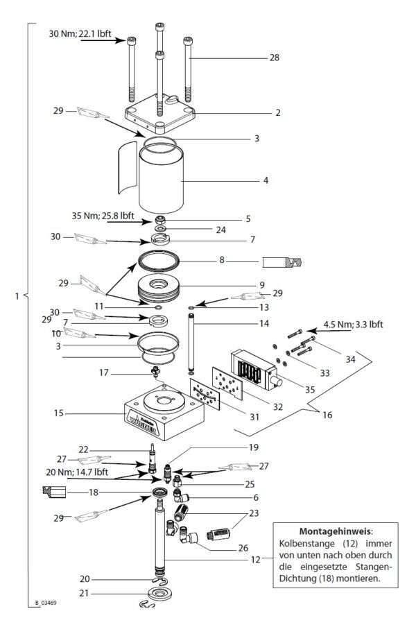 Luftmotor M80 EM C60